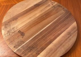 Lazy Susan Cheese Board